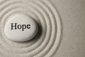 Hope comes from research combined with patient care.